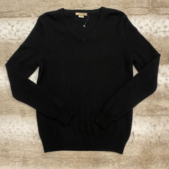NWOT💝AMICALE Cashmere V-Neck Sweater Size S - Picture 4 of 14